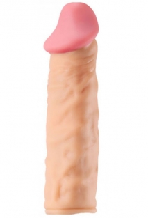 Penextender Big Head 50mm Dolgulu Penis K�l�f�